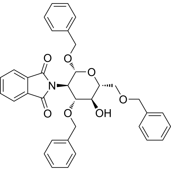 Benzyl 2-deoxy-2-phthalimido-3,6-di-O-benzyl-β-D-glucopyranoside 80035-36-5